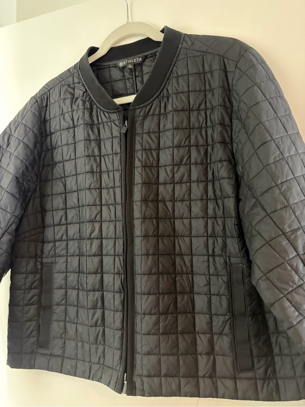 Athleta Women’s Black Quilted Lightweight Jacket